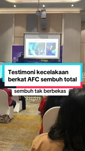 Testimoni ibu ini mengalami kecelakaan hebat namun dia bertemu AFC sehingga dia dan suaminya bisa sembuh tak berbekas semua berkat AFC#fyppppppppppppppppppppppp #fypシ゚viral #AFC #fyp 