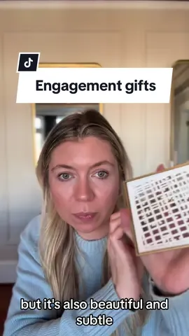 These are my favorite gifts that I received when we got engaged and my favorite gifts to give my friends when they grt engaged #wedding #weddingtok #gift #gifttok #engaged