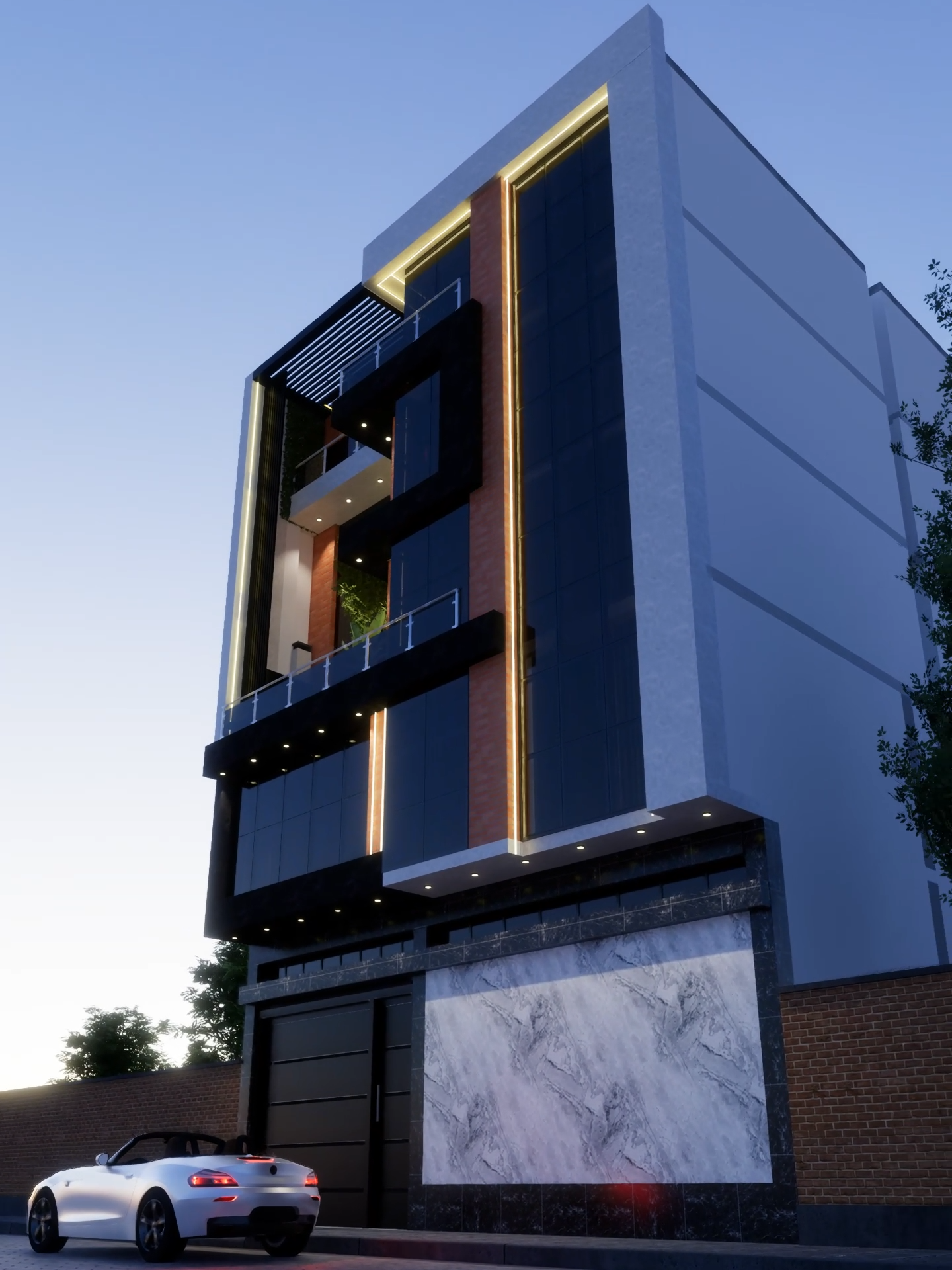 DISEÑO DE VIVIENDA MULTIFAMILIAR EN UN TERRENO DE 11m X 25m #bolivia #lapaz #elalto #arquitectura #fachada #fachadasmodernas #construcción #diseño #maison #parati #viral #rammstein #porquetevas