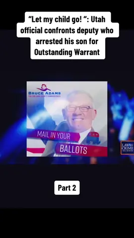 “Let my child go! “: Utah official confronts deputy who arrested his son for Outstanding Warrant#cops #police #copsoftiktok #policeofficer #fyp #foryou 