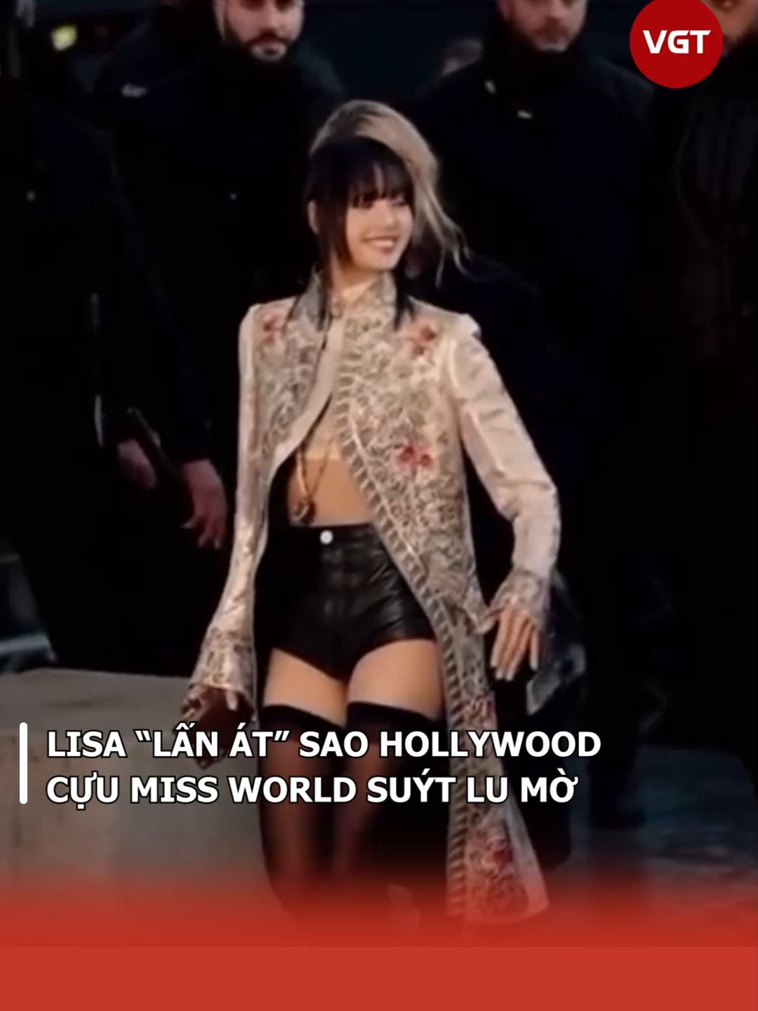 Lisa “lấn át” sao Hollywood, cựu MW suýt lu mờ #lisa #blackpink #hollywood #taylorswift #saodrama #saonoitieng #showbiz #vgttv