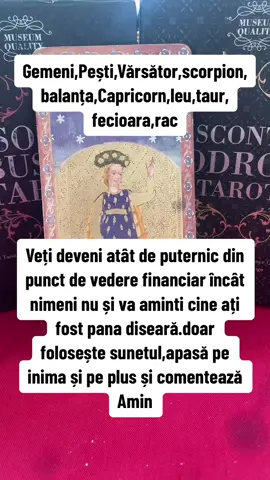 Veti deveni puternic chiar astazi !!! Nu sariti #tarotmalvina 