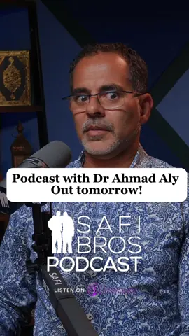 Podcast with Dr Ahmad Aly out tomorrow on all Podcasting Platforms! Stay tuned!  #fyp #podcast #boys #girls #motivation #success #mindset #mindsetmotivation #business #islamic_video #islam #fypシ #fypシ゚viral #fypage #fyppppppppppppppppppppppp #fypp #fypdong #xyzbca #melbourne #sydney #australia #sadaqah #zakat #muslim #muslimtiktok #teen #youth #deen #deenoverdunya #islamic #alhamdulillah #mashallah #blowthisup 