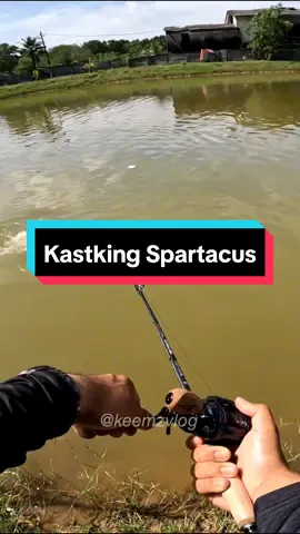 Kastking Spartacus X Ironman The Throne #kastkingspartacus #ironmanrod #thethrone #castingsiakap #keemzvlog 