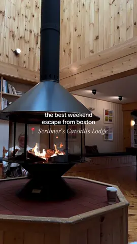 Truly the most magical weekend escape from Boston 🫶🏼 @Scribner’s Lodge in Hunter, NY recently opened their ‘Rounds’ which are a unique experience crafted to immerse you in the natural beauty of the Catskills. The blend of modern comfort with rustic charm offers a retreat where relaxation meets adventure. Save this for your next weekend getaway from Boston to the tranquility of the mountains 🏔️ #weekendgateaway #traveling #catskills #hunterny #scribnerslodge #upstate #trav #mountains