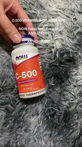 Magandang vitamins and anti stress plus anti oxidant.ang ganda ng NOW C-500. Get yours now and be protected. #fy #fyp #fypシ #fypシ゚viral #vitamins #now #antioxidant 