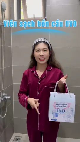 🔥🔥Với công dụng làm sạch, khử mùi hôi trong toalet, viên sạch bồn cầu nhà UVO xứng đáng vị trí TOP1 đảm bảo cho gia đình bạn môi trường trong lành, sạch sẽ. ✅Ưu điểm:  👉 Xả được tận 348 lần 👉 Làm sạch, giảm mảng bám hiệu quả 👉Khử mùi hôi tanh 👉 Duy trì độ trắng sáng của gốm sứ 👉 Dễ dàng bảo quản 👉 Hương đào thơm mát 👉 Giá vô cùng hạt rẻ