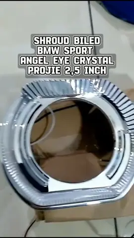 Shroud Projector BiLED BMW Sport Angel Eye Crystal Projie HID 2.5 Inch Inchi Inci Kristal Mobil Motor Harga Sepasang (Kiri+ Kanan) Shroud ini sangat cocok untuk Lensa Projje BiLED atau HID 2.5 Inch Spesifikasi Produk: - Tipe: Shroud BMW SPORT - Ukuran 2.5 Inch - Warna Angel Eye Crystal : Putih - Warna Shroud : Chrome - Cocok dengan semua lensa 2,5 Inch Kelengkapan : 1 Pcs Shroud BMW Kiri 1 Pcs Shroud BMW Kanan 2 Pcs Inverter Angel Eye Crystal UNTUK HARGA DAN PEMBELIAN LANGSUNG KLIK KERANJANG KUNING YA BOSSKU... #shroudbiledprojie #shroudbmw #shroudbmwmotor #shroudbmwbiled #shroudbmwsport #Shroud Bmw Sport 2 5 Inc 2 Mode #shroudprojie #shroudbiled #belilokal #shopmaster #ramadanekstraseru 