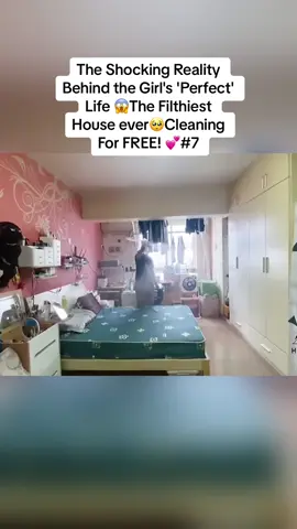The Shocking Reality Behind the Girl's 'Perfect' Life 😱The Filthiest House ever🥺Cleaning For FREE! 💕#7#springcleaning#messyhouse#cleaning#reallifecleaning#cleanwithme#cleaningmyhouse#minimalism#minimalist 
