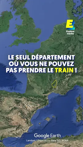 L'Ardèche : le seul département de France métropolitaine où vous ne pouvez pas prendre le train ! 🚆🇫🇷 #apprendresurtiktok #LearnOnTikTok #ardeche #train #france #sncf #transport #geo #geographie