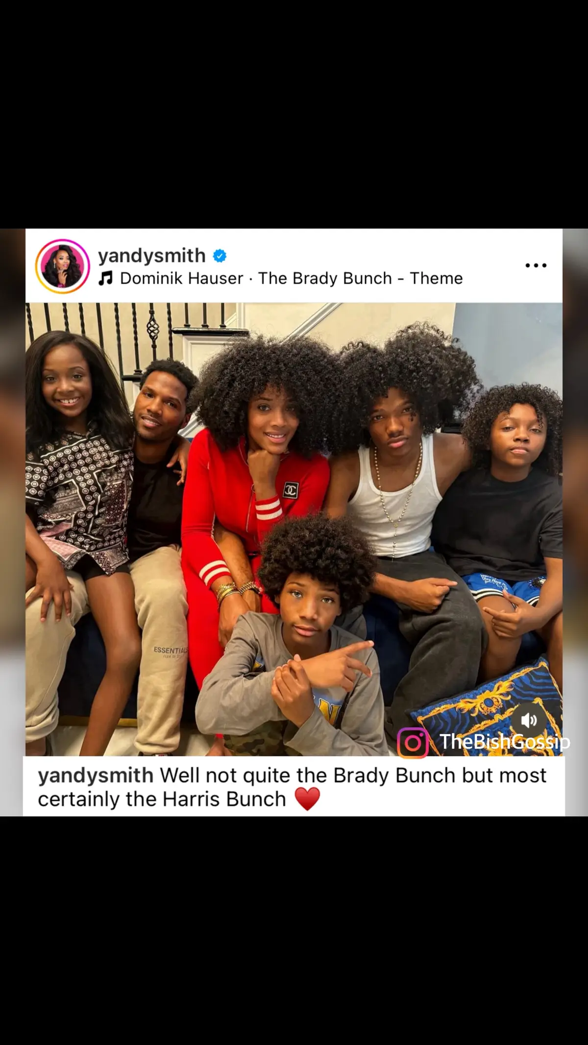 Yandy  and her family