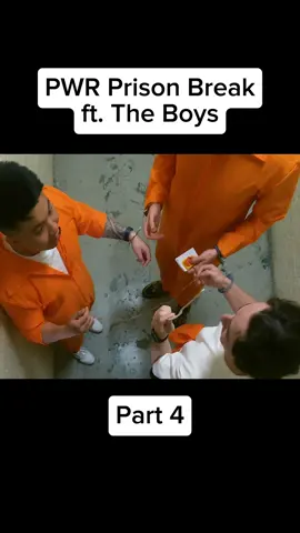 Part 4 | PWR Prison Break ft. The Boys #fyp #foryou #foryoupage #challenge 
