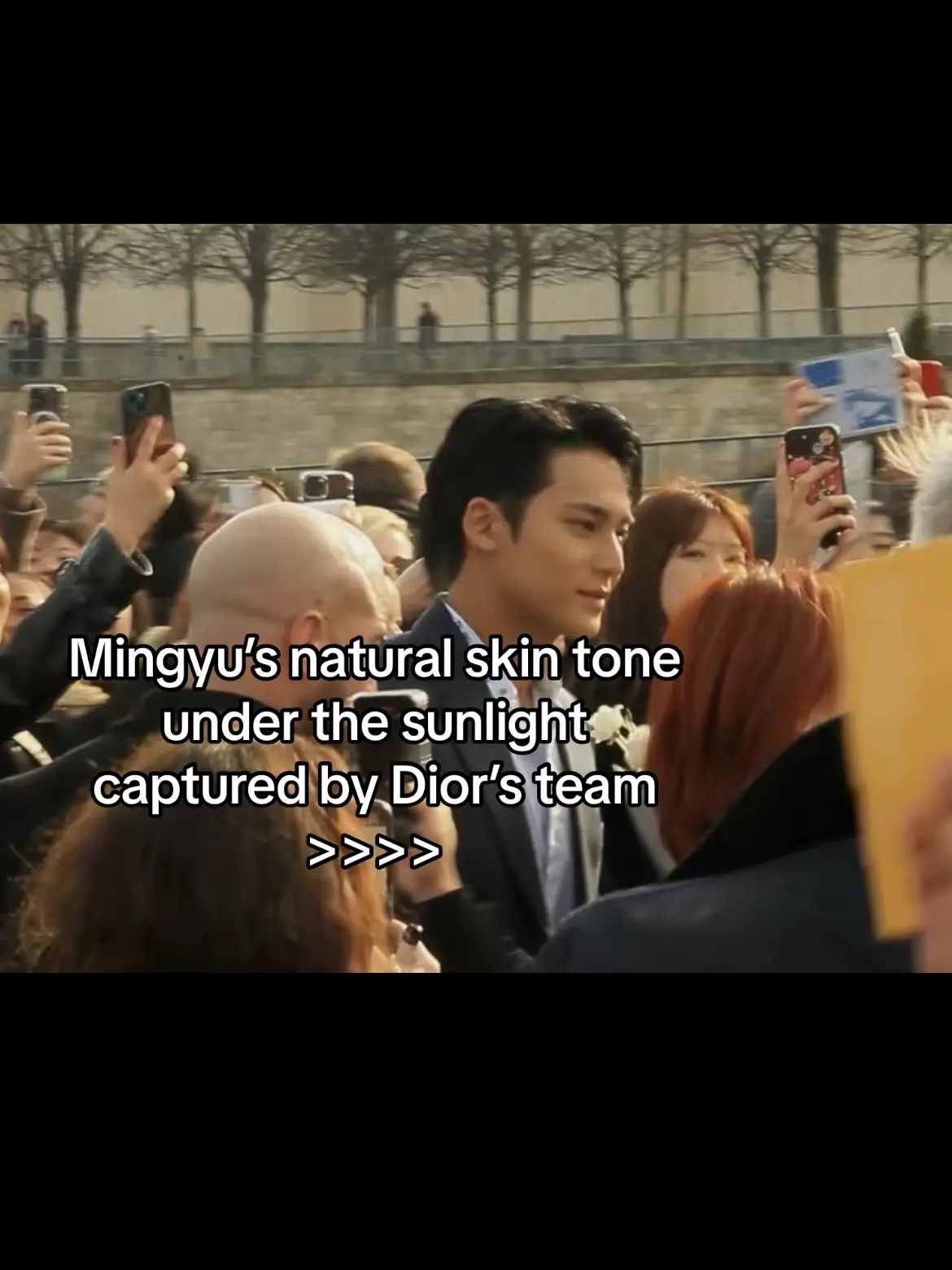 the sun gets to kiss him everyday  #mingyuseventeen #mingyu #kimmingyu #seventeen #fyp 