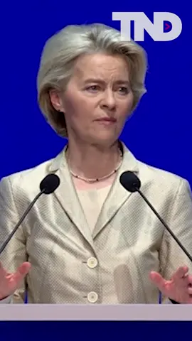 EU’s Ursula von der Leyen says there is a courtroom in The Hague waiting