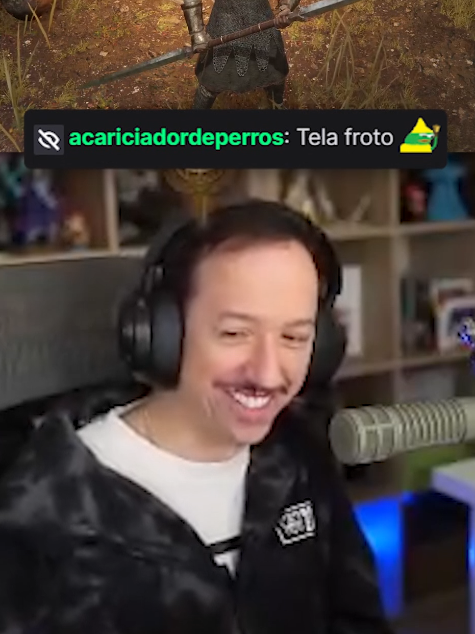 Knekro y las telas del Elden ring 🤣 #knekro #knekroclips #eldenring #clips #viral #fyp