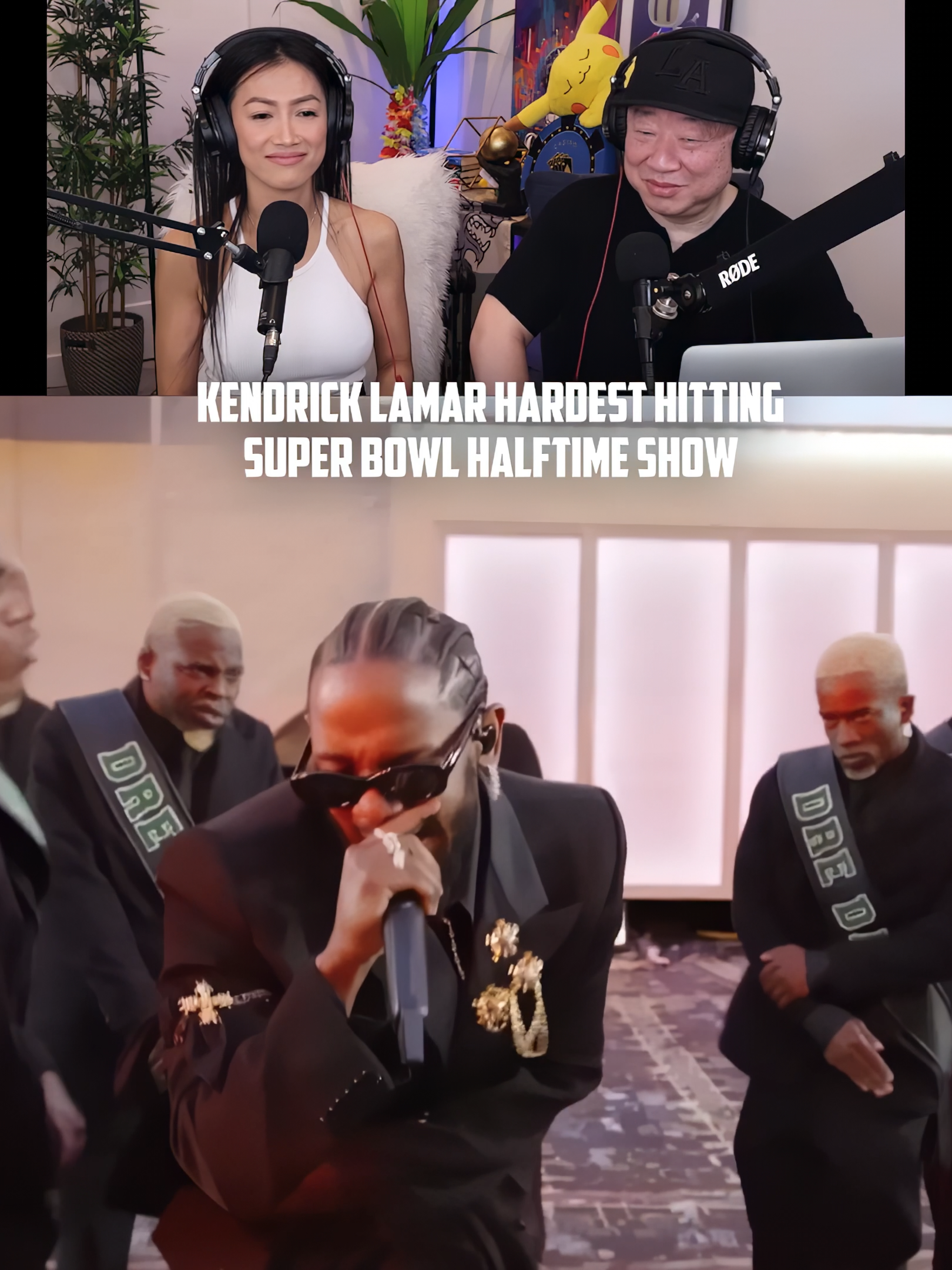 Kendrik Lamar Super Bowl Halftime Show Extravaganza #Reaction