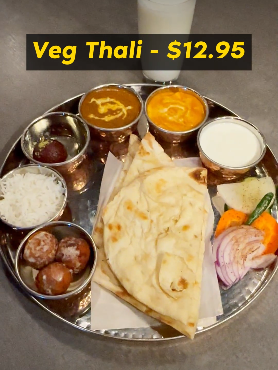 📷Dive into Veg Thali Delights at Dhaliwal’s Lounge! 📷 📷Treat yourself to our Veg Thali for $12.95.📷 📷 Lunch Hours: 12 PM - 4 PM Join us between noon and 4 PM for a unique lunch experience featuring the diverse and delightful flavours of our Veg Thali. Dhaliwal’s Lounge is more than just a restaurant, it's a place where happiness meets the plate. Come over and explore the wonders of our Veg Thali. ------------------------------ 📷𝟕𝟗𝟑𝟖 𝟏𝟐𝟖 𝐒𝐭 #𝟏𝟏𝟐, 𝐒𝐮𝐫𝐫𝐞𝐲, 𝐁𝐂 𝐕𝟑𝐖 𝟒𝐄𝟖 📷 𝟔𝟎𝟒-𝟓𝟒𝟑-𝟐𝟐𝟐𝟐 ------------------------------ 📷𝐈𝐆 @𝐝𝐡𝐚𝐥𝐢𝐰𝐚𝐥𝐬𝐥𝐨𝐮𝐧𝐠𝐞 ------------------------------ 📷 𝐡𝐭𝐭𝐩𝐬://𝐝𝐡𝐚𝐥𝐢𝐰𝐚𝐥𝐬𝐥𝐨𝐮𝐧𝐠𝐞.𝐜𝐨𝐦/ 📷 𝐢𝐧𝐟𝐨@𝐝𝐡𝐚𝐥𝐢𝐰𝐚𝐥𝐬𝐥𝐨𝐮𝐧𝐠𝐞.𝐜𝐨𝐦 ------------------------------ #dhaliwalslounge #dhaliwal #lounge #indianlunch #indianfood #indianrestaurant #surrey #surreypind #surreypindmitranda #lunchthali #vegthali #Foodie #foodbloger #indianfoodblogger #lunchfood #lunchtime #specialthali #lunchspecial #specialdeal #northindian #vegplatter #punjabifood #indianrestaurantnearme #surreyeats #ordernow #eatwithus #visitus #lunchspecialmenu #surreybc #punjabirestaurant #punjabis #punjabifood #surreyfood #appetizers #paneer #paneertikka