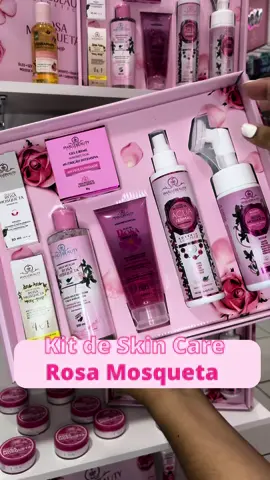 Kit PERFEITO de Skin Care 🌹Rosa Mosqueta  #skincare #rotinadeskincare #produtosdeskincare #oqueteremumkitskincare? #skincarebaratinho #phallebeauty #rosamosqueta #rosamosquetaoil 
