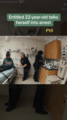 Entitled 22-year-old talks herself into arrest #fyp #viral #viralvideo #hot 