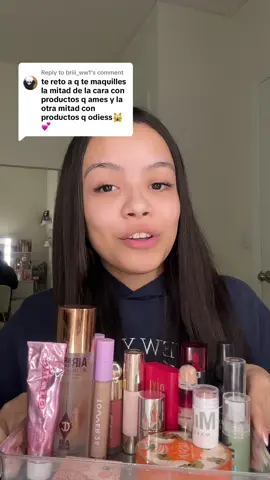 Replying to @briii_ww1 (no sabia que no me iban a gustar al comprarlos) #makeup #makeupchallenge  #tiktokmademebuyit #maquillaje #lookdemaquillaje #fullface #trend #grwmbysaraa #arreglateconmigo #makeuphacks #fyp #makeupreview #makeupiregretbuying #makeupchallenge #affordablemakeup  #tiktokponemeenparati #BeautyTok