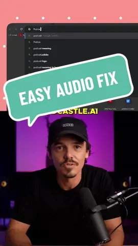 Use this AI tool to turn loud, noisy audio into clear magic in just one click. @podcastle AI gives you the ability to enhance your audio quality and clean up all the background noise.  Make amazing sounding content without needing all the fancy gear by leveraging The Magic Dust Ai.  #ai #aitools #aiwebsites #artificialintelligence #aivoice #backgroundnoise #audioediting