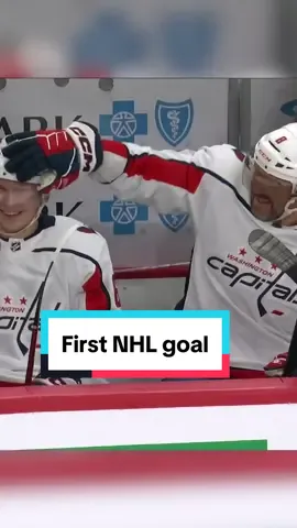 Miro notches his first in the NHL! #goal #first #milestone #hockeytok 