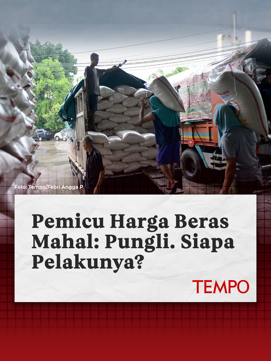 Penyaluran beras Stabilisasi Pasokan dan Harga Pangan (SPHP) masih bermasalah. Ada pungli yang menyebabkan ongkos bertambah. Siapa pelakunya? Simak berita selengkapnya di majalah.tempo.co Beras Murah Sarat Pungutan. Dukung jurnalisme independen Tempo dengan klik tempo.co/dukungkami #majalahtempo #tempo #pungli #stokberas #hargaberas #Bulog #SPHP