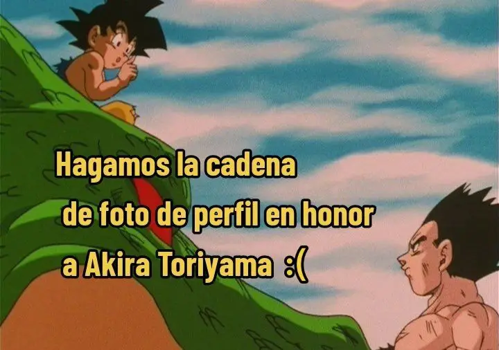 #dragonball  gracias por todo akira toriyama