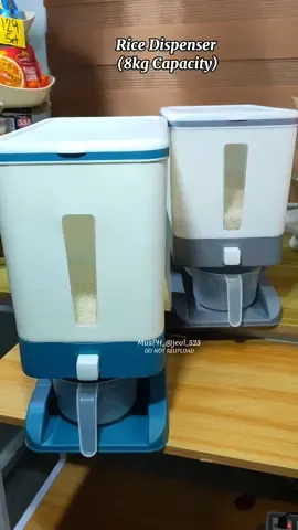Rice Dispenser #ricedispenser #ricestorage #aesthetics #musthave #kitchenorganizer 