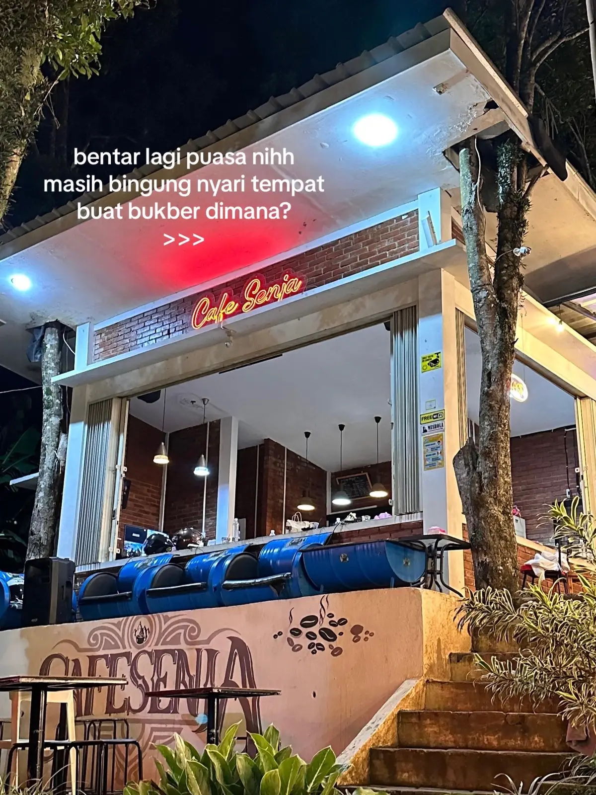 Yang masih bingung nyari tempat bukber dimana, Cafe Senja adalah solusinya. Ada paket bukber nya juga lohh dengan harga yang affordable, yu ditunggu di Cafe Senja🤩 #cafesenja #bukber #citylights 