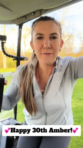 🥳 HAPPY DIRTY 30 @amber.lynn_knecht!!!! 🥳 Hope you have an amazing birthday and the best year yet! You deserve it!! Love you buddy 💕 #fyp #foryou #foryoupage #golf #golfgirl #myfairwayladies 