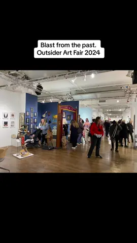 Blast from the past. Outsider Art Fair 2024.#nyc #newyorkcity  