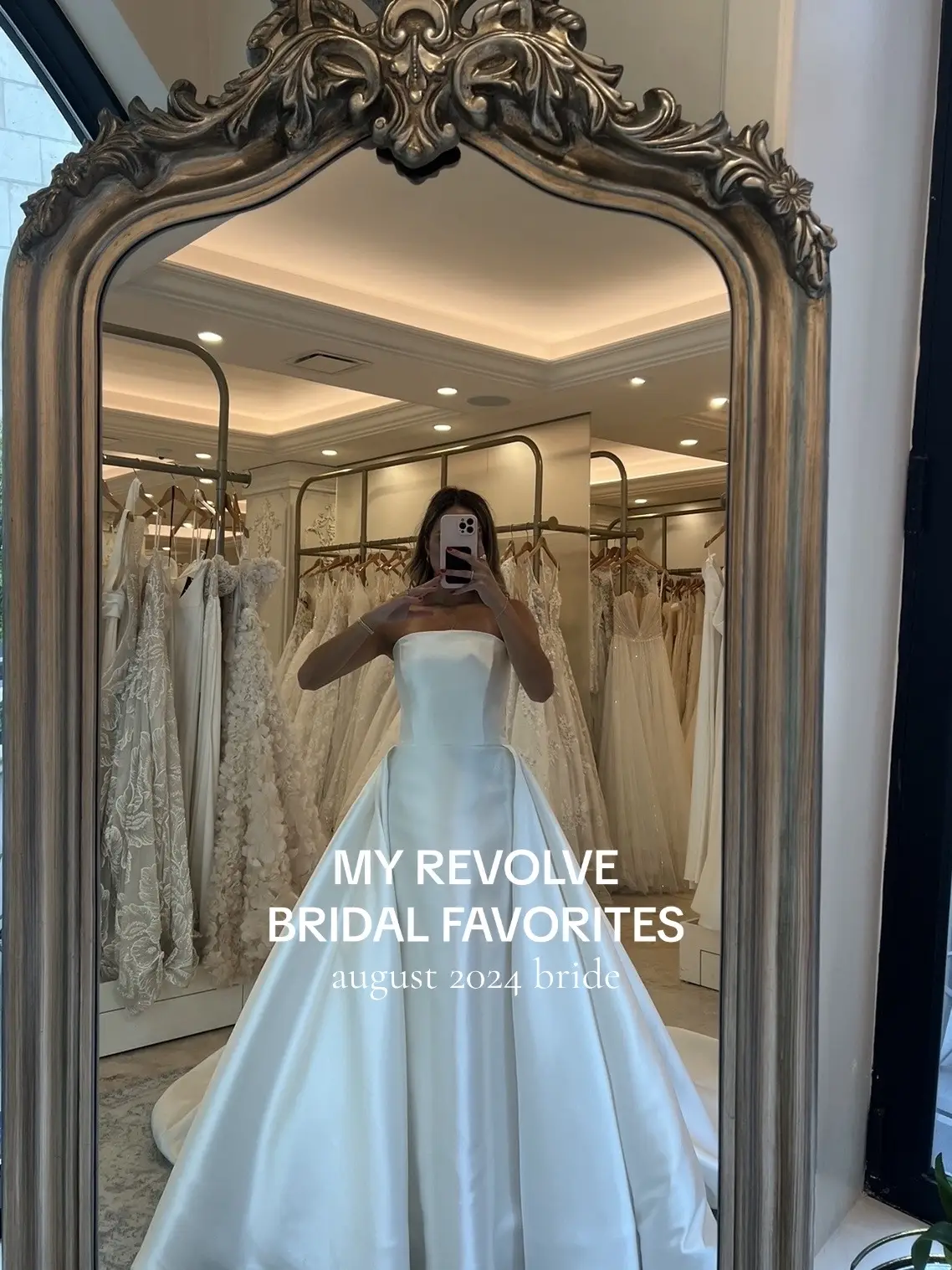 More of my @Revolve bridal favs 🔗 in my bio 🤍 #bridaltiktok #bridetobe #2024bride #seconddress 