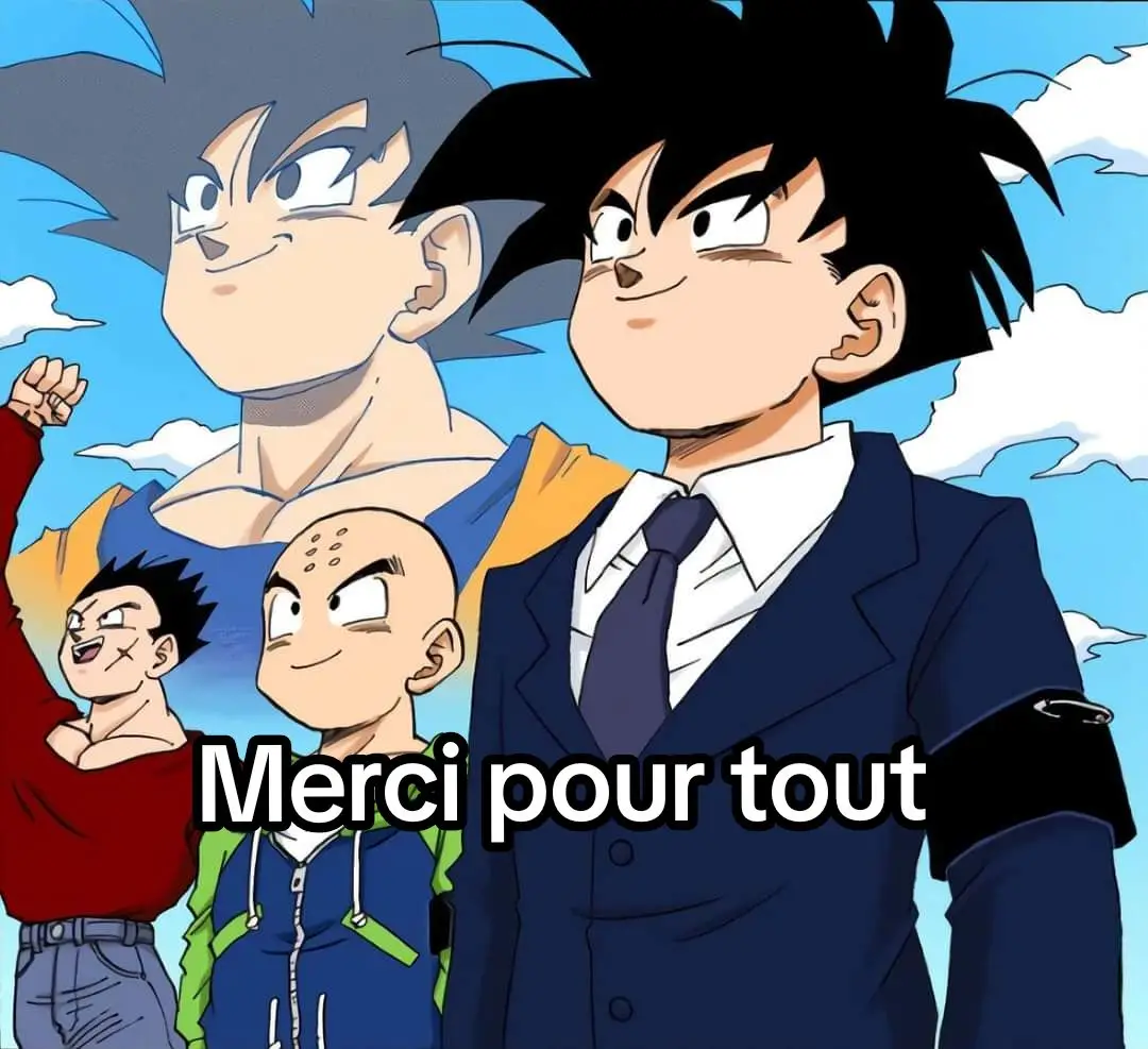 Merci d'avoir bercé l'enfance de millions de personnes dans le monde ❤️ #dragonball #dragonballz #dbz #manga #goku #vegeta #gohan #dragonballsuper #toriyama #sad #rip 