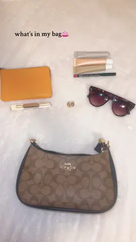 coach bags>> #whatsinmybag #coach #lippies #viral 