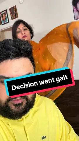 Galat faisla🤣#punjabihousecomedy😂 #punjabicouplegoals❤ 