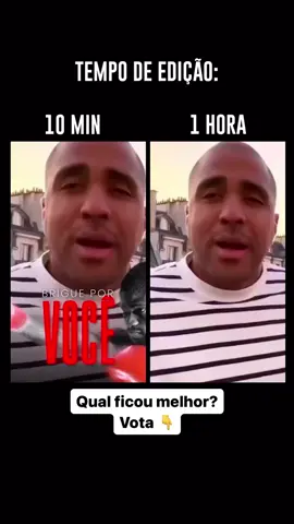 Qual fica melhor?