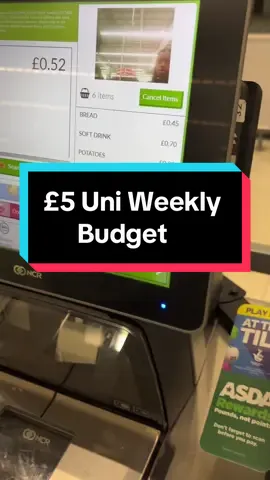 How i survive on £5 per week at uni #unilife 