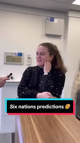 Six nations predictions for tomorrow! Let us know yours in the comments 💬🏉 #irelandvsengland #sixnationrugby #sixnationsrugby #sixnationspredictions 