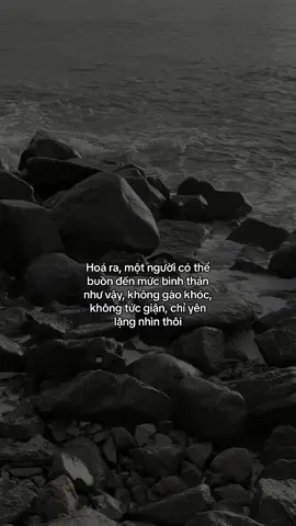 Không biết đã chết bao nhiêu lần để có thể bình thản như vậy#tamtrang #tâmtrạng #LearnOnTikTok #xuhuong 