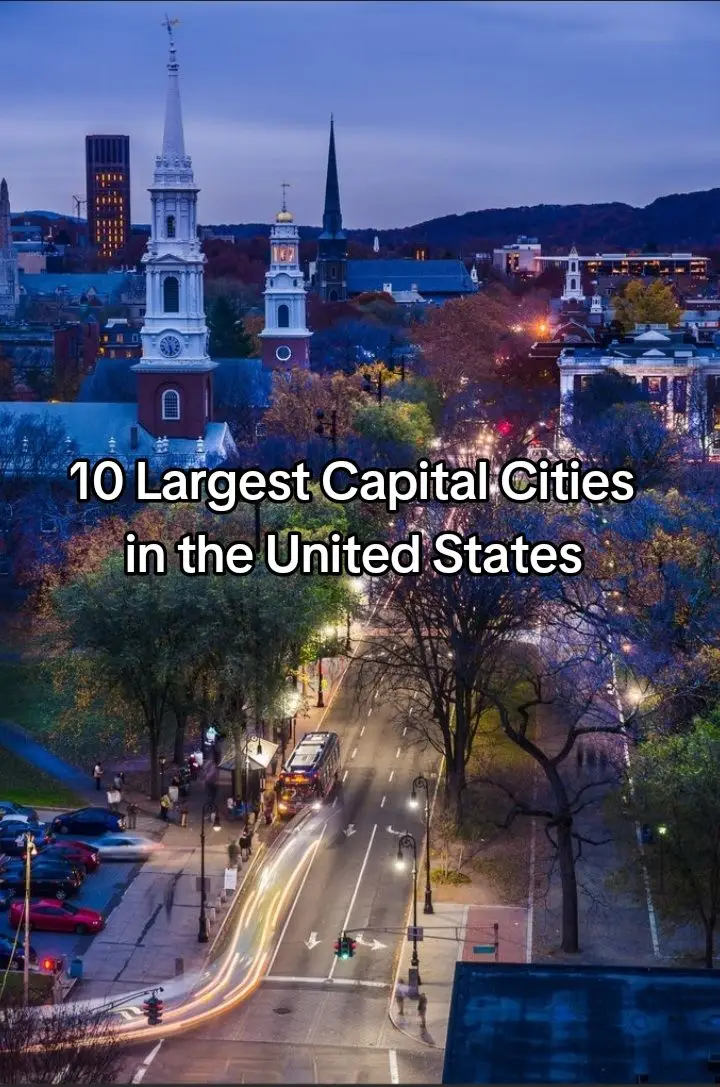 10 largest Capital Cities in the United States #viral #top10 #wallpapers_10x #education #foryoupage #countries #fyp #fypシ #cities #unitedstates 