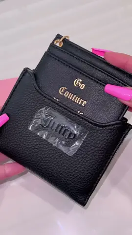 this might be my new favorite wallet 🖤 #packmypurse#packmybag#pursetok #whatsinmybag#juicycouture