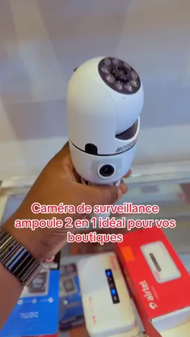 Caméra de surveillance ampoule 2 en 1 idéal pour vos magasins #cameradesurveillancebenin #cotonou229🇧🇯 #tiktok #tiktokbenin 