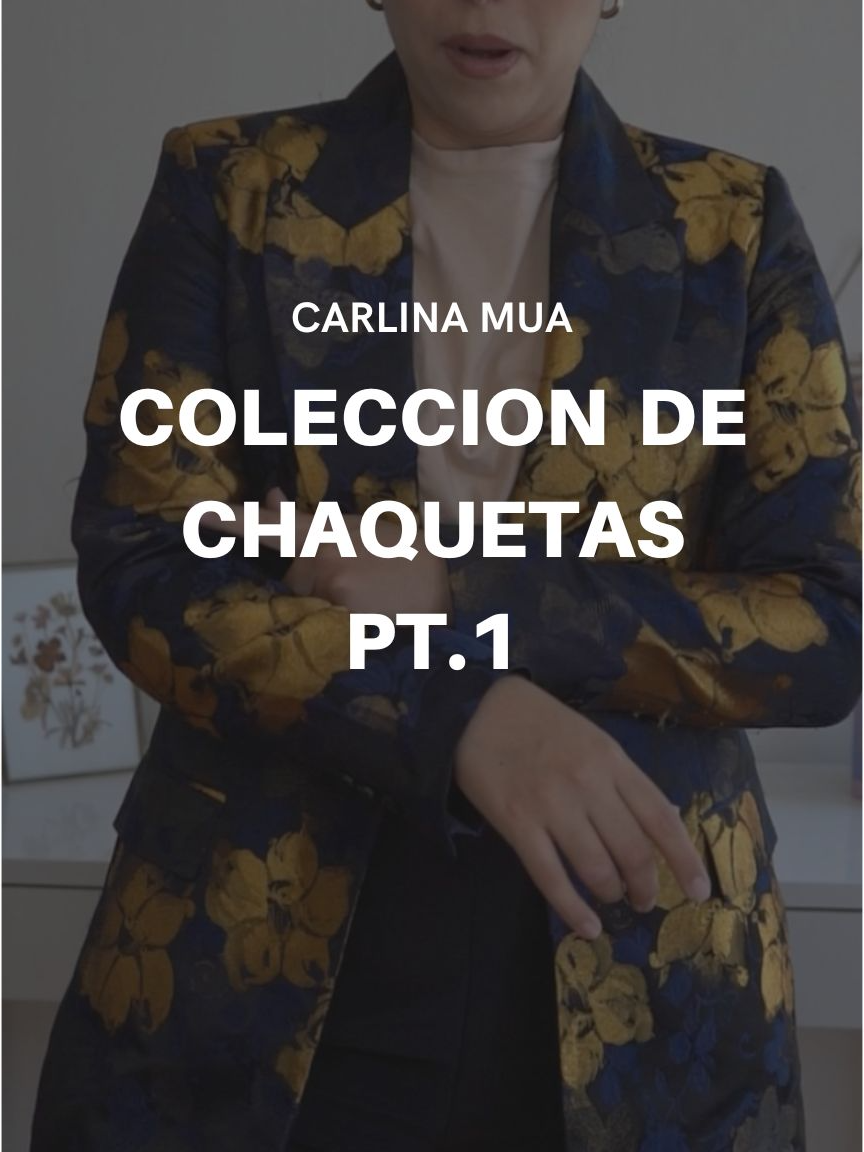 Colección de chaquetas parte 1 porque me queda otro closet pero no se que tanto les interese, asi  dejenmelo en los comentarios! IG @carlinamua   Youtube: Carlina MUA @zara @karyncoo #chaquetas #coleccionderopa #blazeroutfit #colecciondechaquetas #mycloset #modachile #moda #modaatemporal #ropausadachile #karyncoo #modacircular #fashiontiktok #modaentiktok #moda