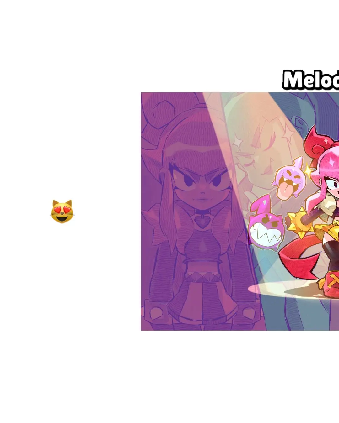 Melodieee😻 || #brawlstars #melodie #melody #song 