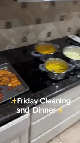 Thank God it’s Friday! Watch me clean and get dinner poppin’ for my fam of 6! #MomsofTikTok #momtok #momlife #clean #CleanTok #DinnerIdeas #dinner #tgif #fridayvibes #cleanwithme 
