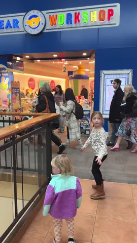 10/10 recommend letting your older child buy their sibling a birthday bear with their own money 🥹  A couple weeks ago, Landry suggested buying Roe her own “birthday bear” for her birthday (realistically, so she didn’t have to share hers anymore). Regardless of her reason, this is my favorite thing she’s done as a big sister 🫶🏼 #buildabear #bigsister #littlesister #sisters #birthday #motherhood #fyp 