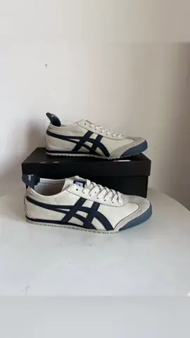 Onitsuka 66 Beige Navy #sneakerstangerang #sneakersjakarta #sneakerscowok #sneakerscewek #sneakerscasual 