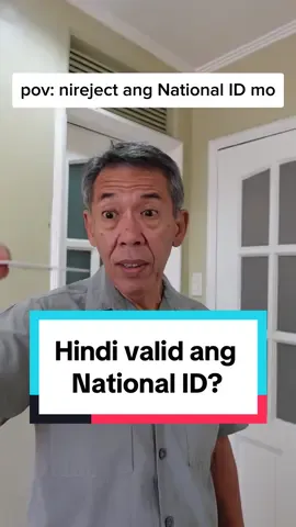 National ID, tinanggihan? May batas laban diyan! 🚫 #NationalIDLaw #ValidID #LegalLifehack 