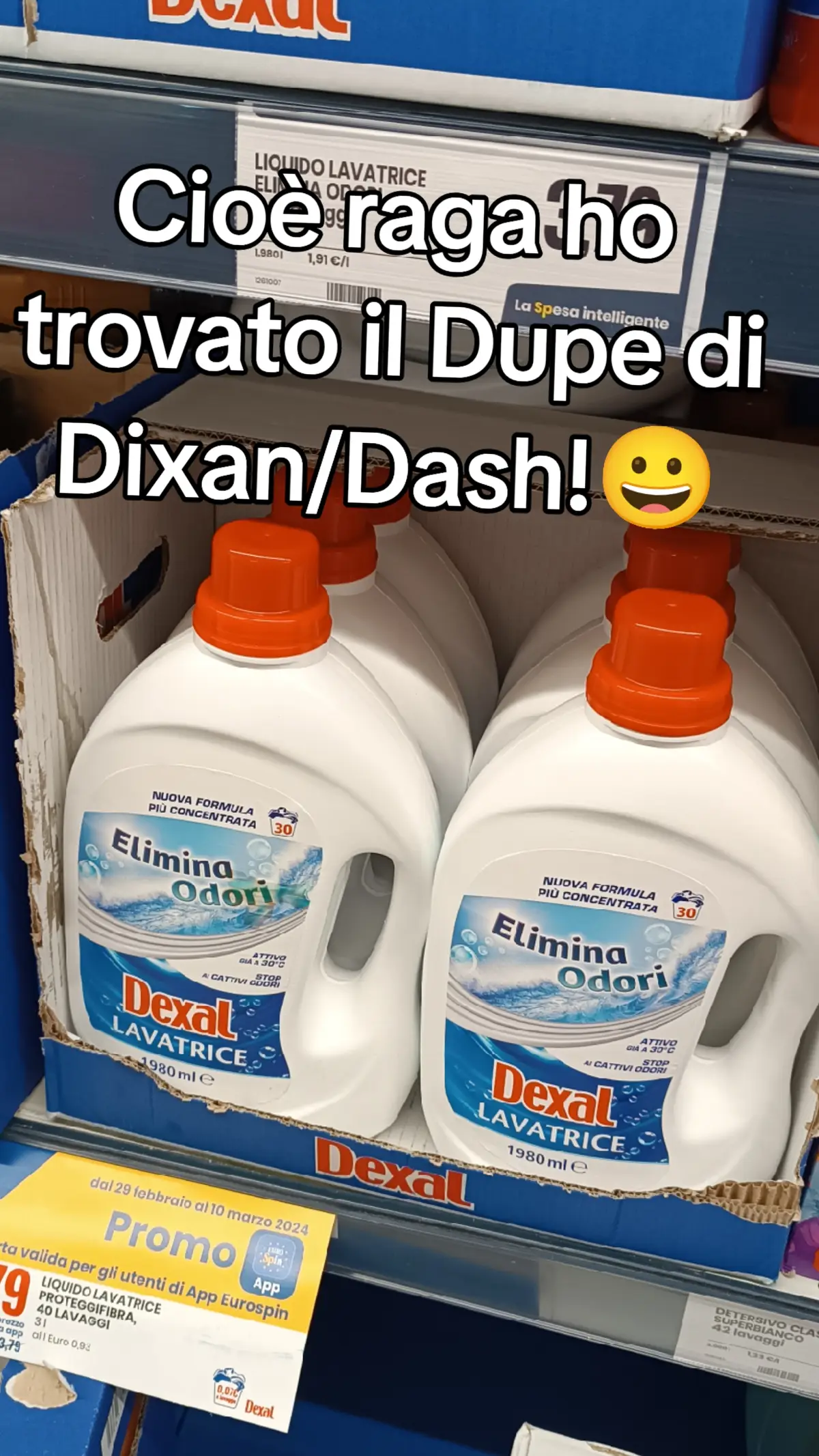 #dupe #casa #Home #eurospin #CleanTok #cleaning #pulitine #homecleaning #dash #dixan #detersivi #dexal #eurospin #viral #trend #cleaningmotivation #cleanwithme #motivation #closet#cleantok 